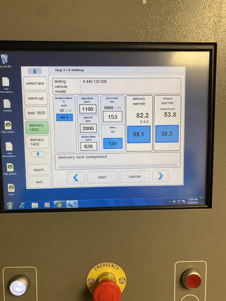 Maktest TK1026 Common Rail Injector Calibrator & Tester