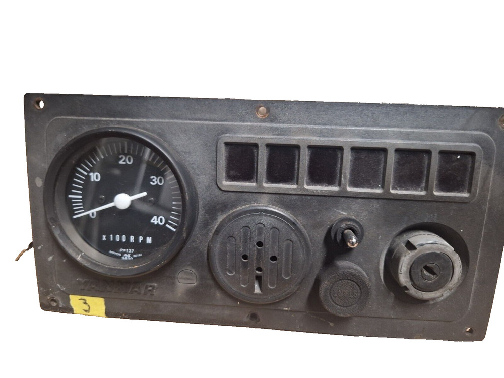 Yanmar Marine OEM Instrument Panel  #3