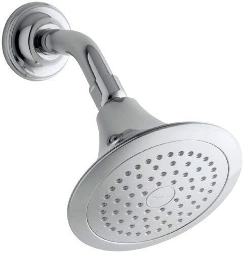Kohler Forte, Single Function Katalyst 2.5 GPM Fixed Showerhead, Polished Nickel