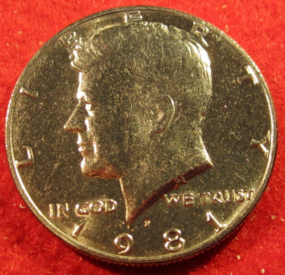 1981 (P) Kennedy Clad Half Dollar - Uncirculated