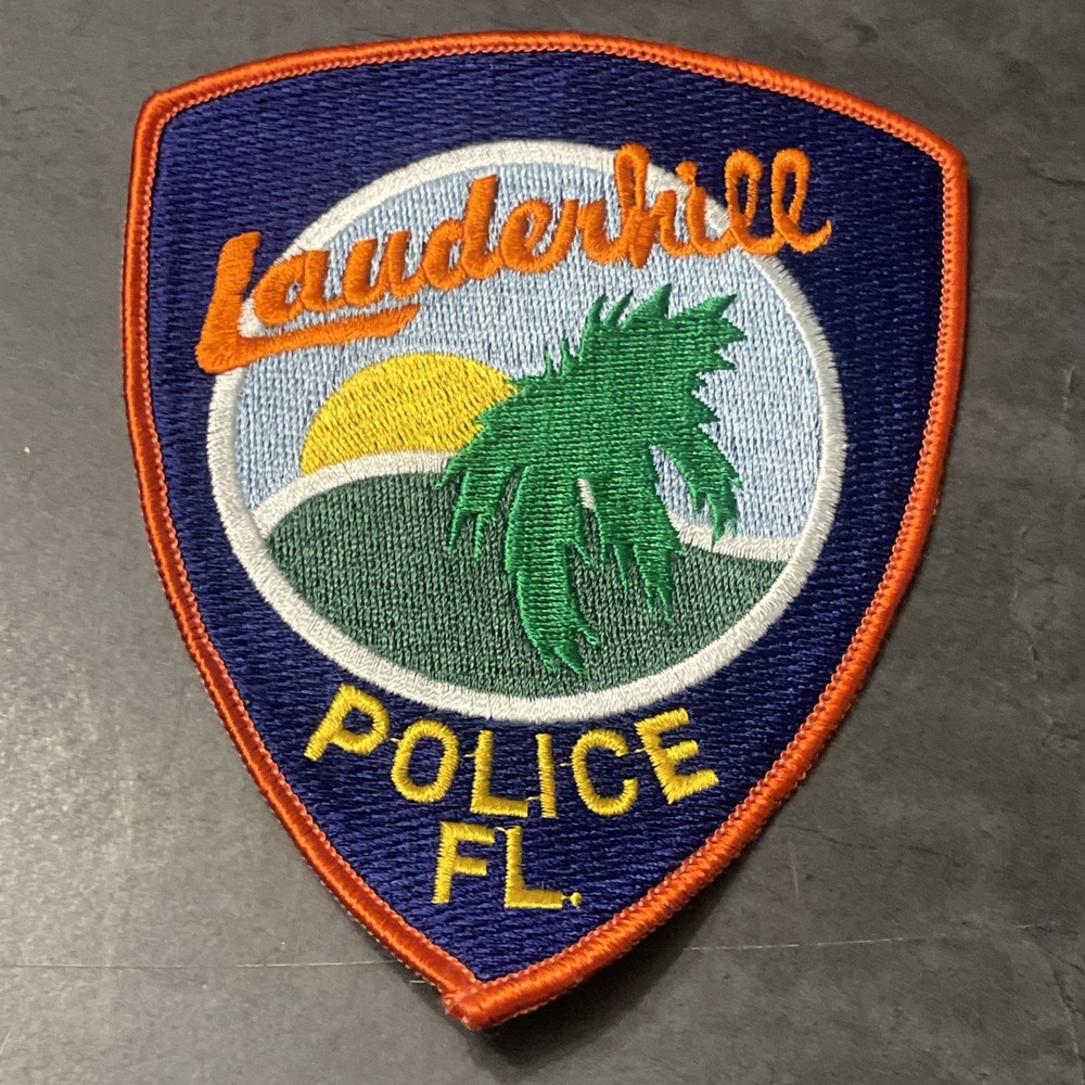 Lauderhill FL Police Patch -243