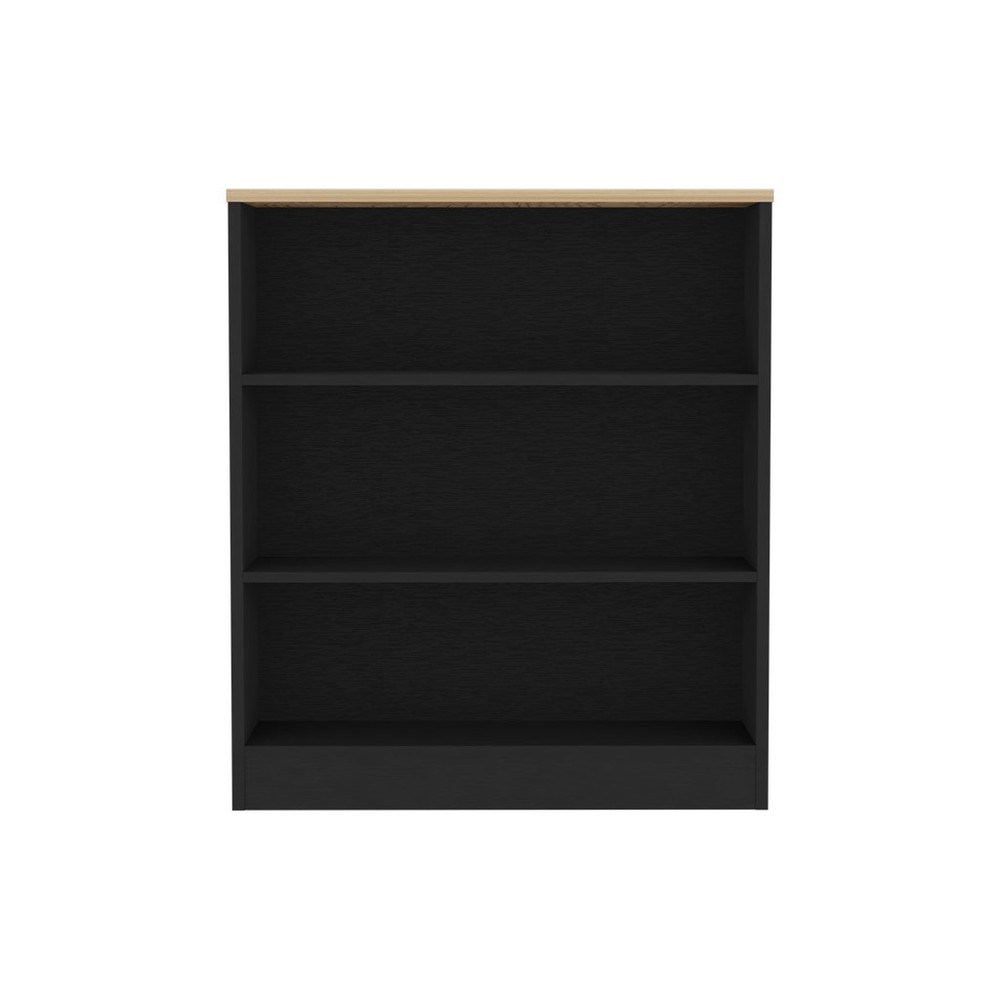 Kitchen Counter Dining Table Toledo, Kitchen, Black / Pine
