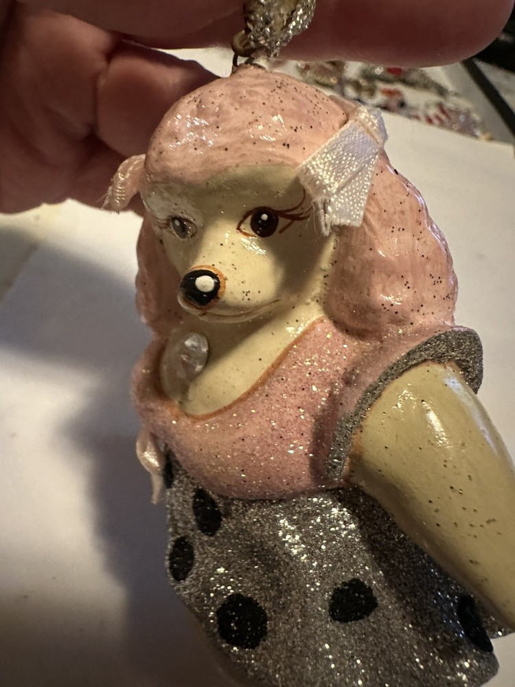 Katherine Collection Lady Poodle decoration