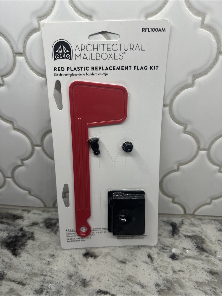 Red Replacement Plastic Flag Kit