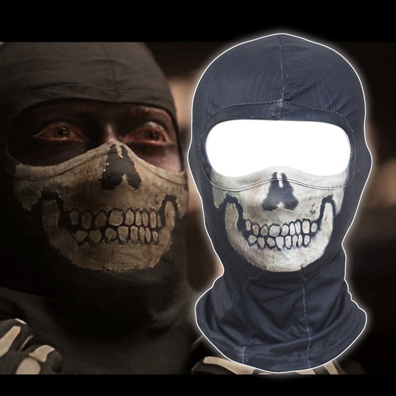 COD19 : MW2 Ghost Simon Riley 's Skull Mask Balaclava Cosplay