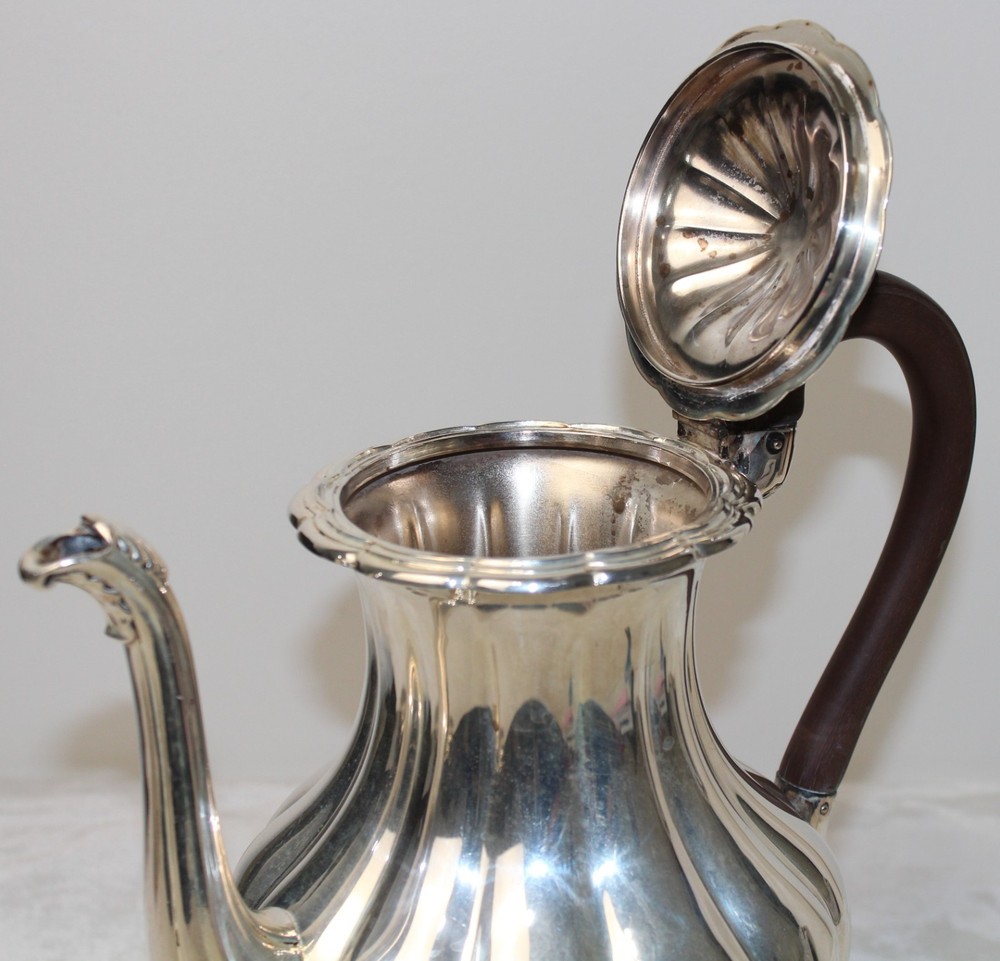 Vintage Community Melon Sheffield Design Silverplate Coffee Tea Set