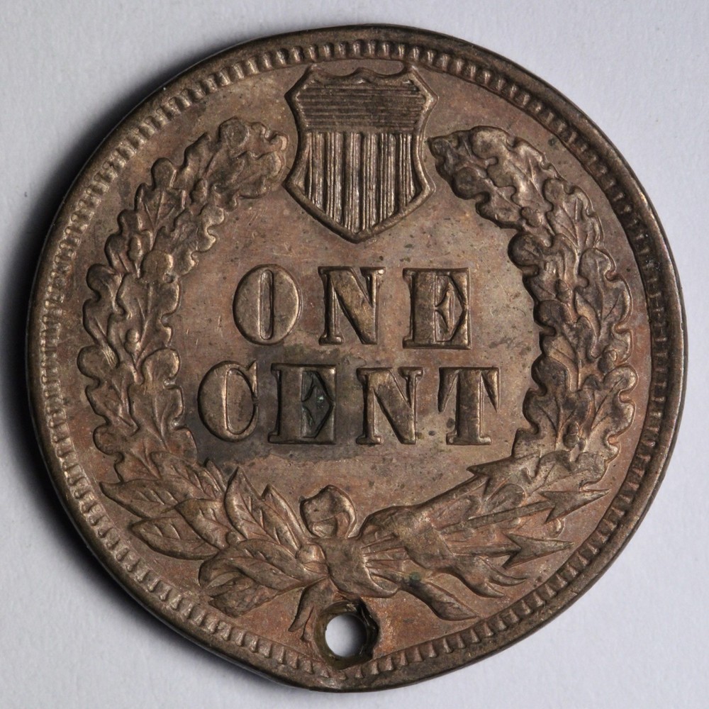 1902 Indian Head Cent Penny E166 RKAD