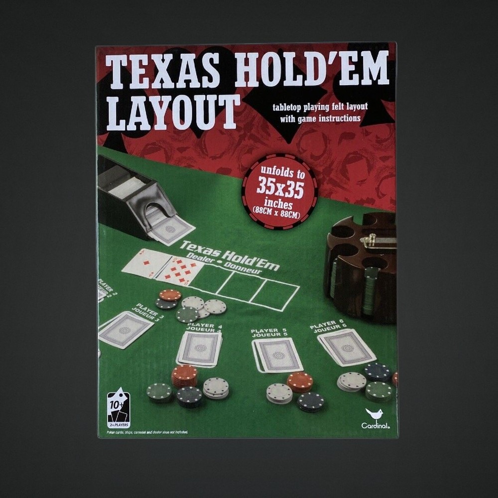 Deluxe Texas Hold Em' Poker Layout