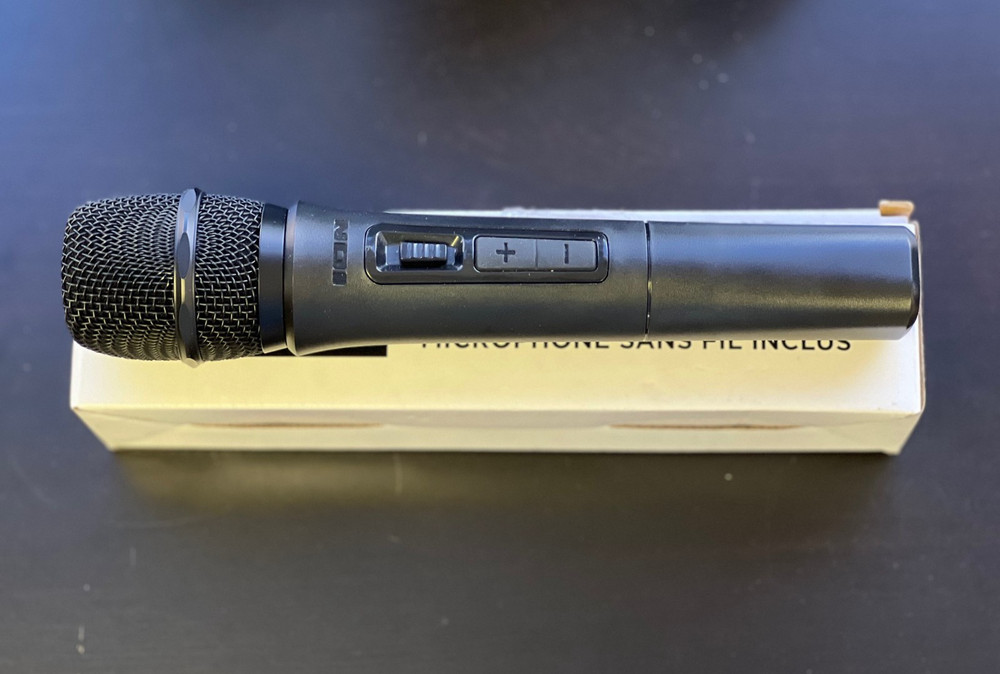 ION IUV4 Wireless Handheld Microphone for ION Speakers