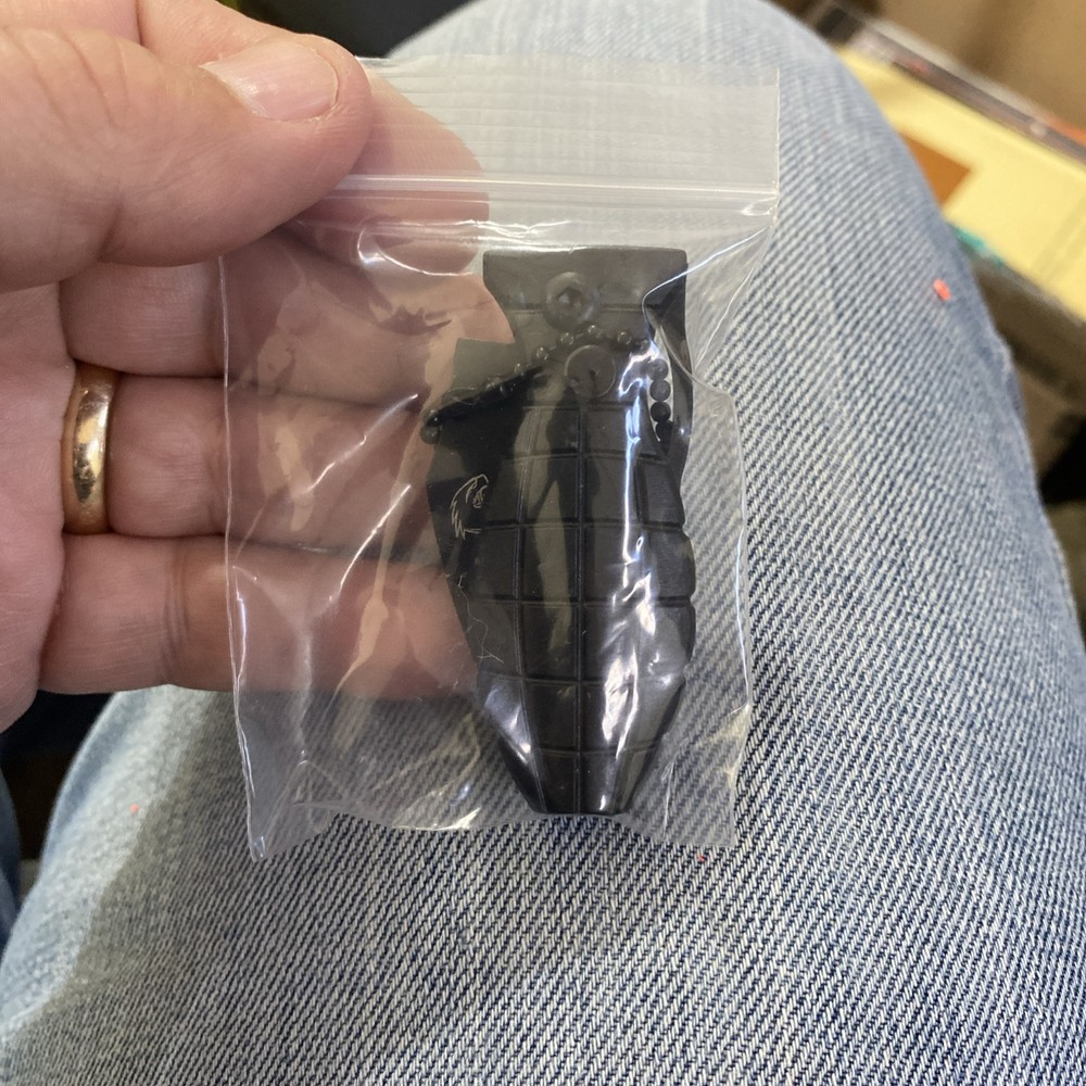 Falcon Black "Grenade" Folding Pocketknife