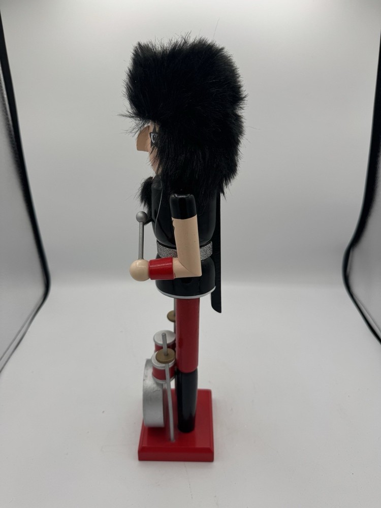 16 Inch Tall Rock Band Drummer Nutcracker