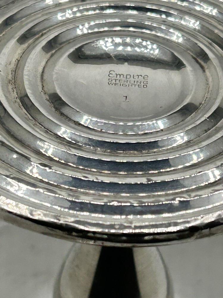 Empire Sterling Silver Weighted Compote 5”