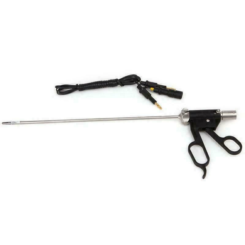 Laparoscopy Forceps 5 x 330mm+ Wire 301.031B CE Endoscopic Bipolar Dissecting