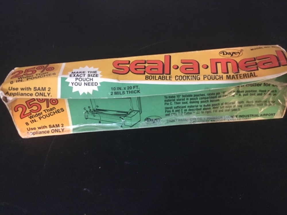 Seal - a - Meal Cooking Pouch Model #6010