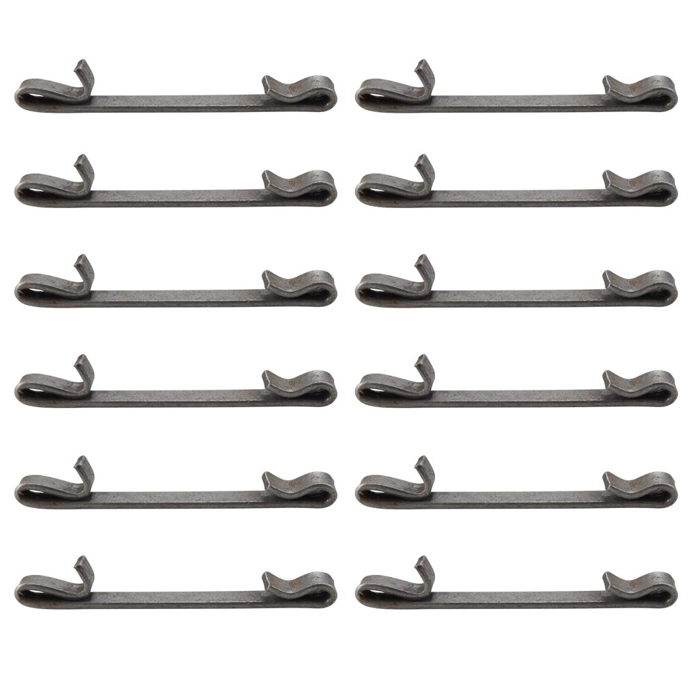 12 Pcs Early 2'' Double Loop Style Tool Box Drawer Slide Retaining Keeper Clips
