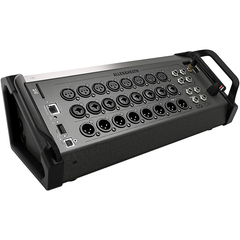 Allen & Heath CQ-20B Digital Mixer Bundle With SKB iSeries Case