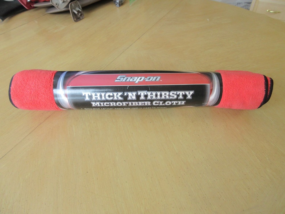 Snap-On Thick 'N Thirsty Microfiber Cloth 4 Pack New In Package