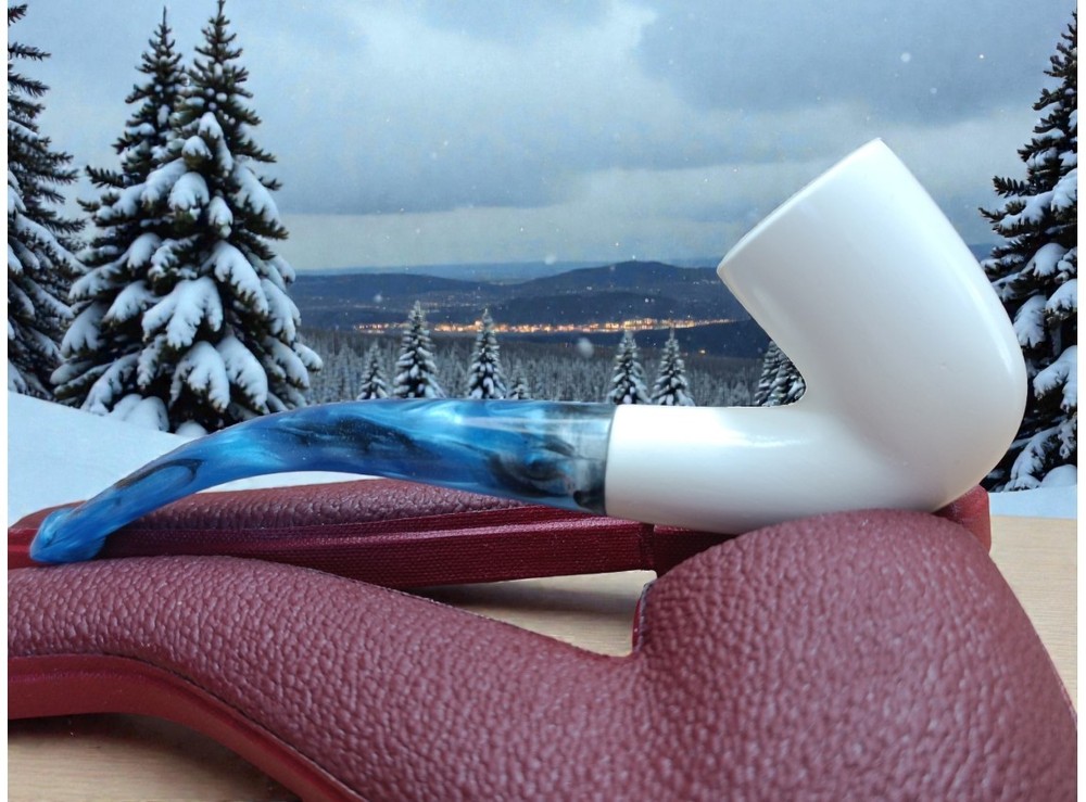Block Meerschaum Blue Ocean Pipe