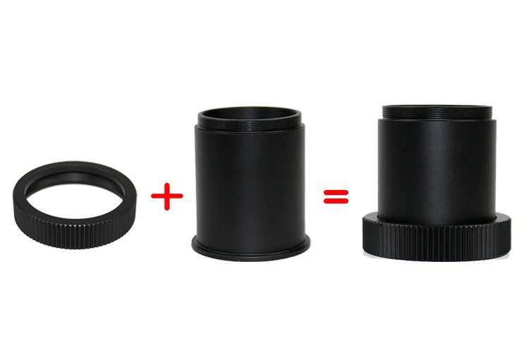 Telescope Sleeve Adapter T-ADAPTER-SC (Adapter Ring, SCT to T2 Thread)