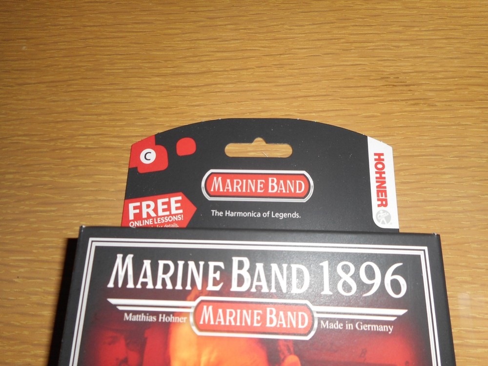 Hohner Marine Band 1896 Key C Harmonica
