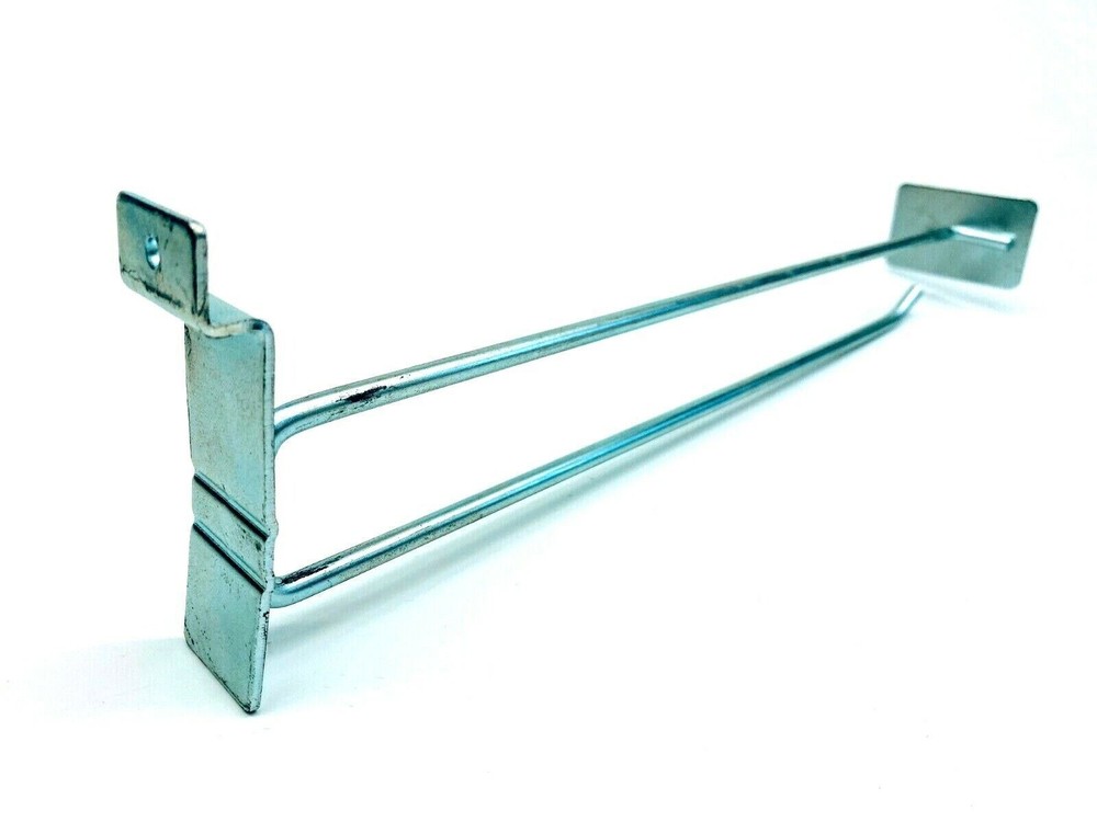 (100 Pack) 10" Scan Hooks for Display Rack