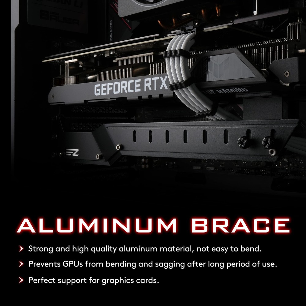 GPU Brace Support for Video Card Sag - Adjustable Holder Bracket