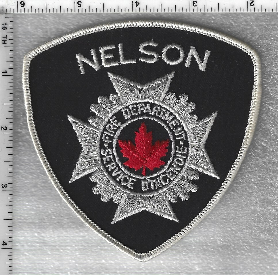 Nelson Fire Department  (British Columbia, Canada)  Shoulder patch