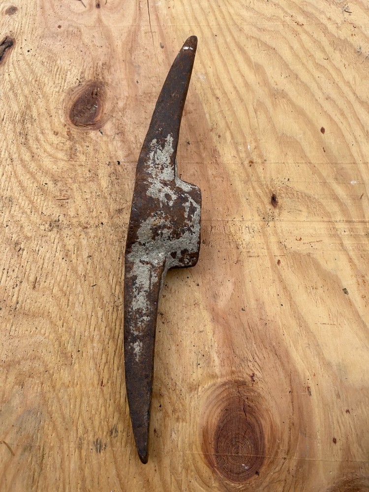 Long Pick Head Rusty Rustic no handle Original Vintage Primitive Farm Decor