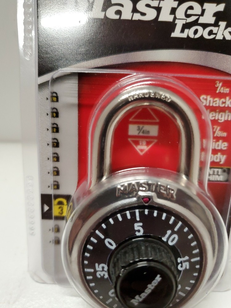 Master Lock Level 3 General Security Padlock #1500D