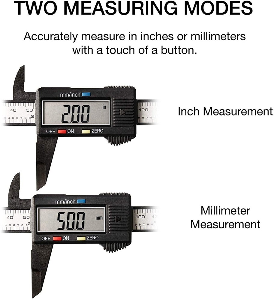 NEIKO 01417A 6” Digital Caliper | Electronic Measuring Tool | Range