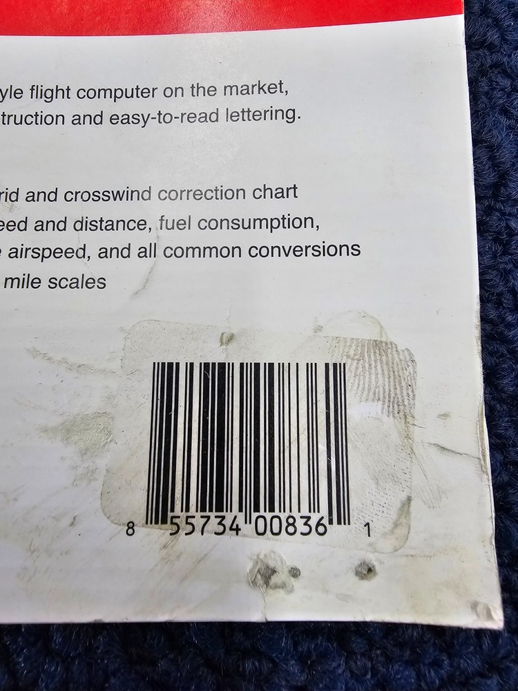 ASA AirClassics E6-B Aviation Flight Computer ASA-E6B W/ Instructions