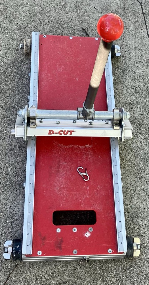 D-Cut Model RC-200 Profile Wall Base Cutter