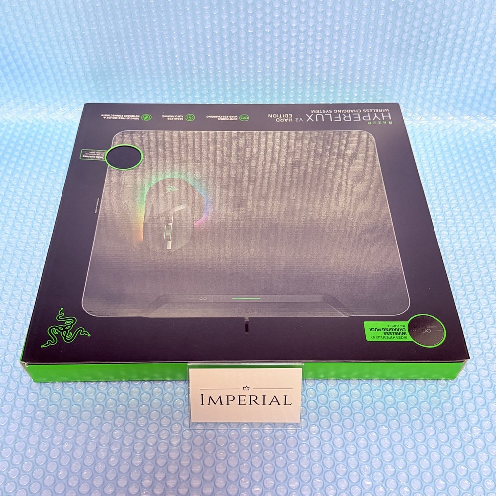 Razer HyperFlux V2 Hard Edition Gaming Mouse Pad Wireless Charging