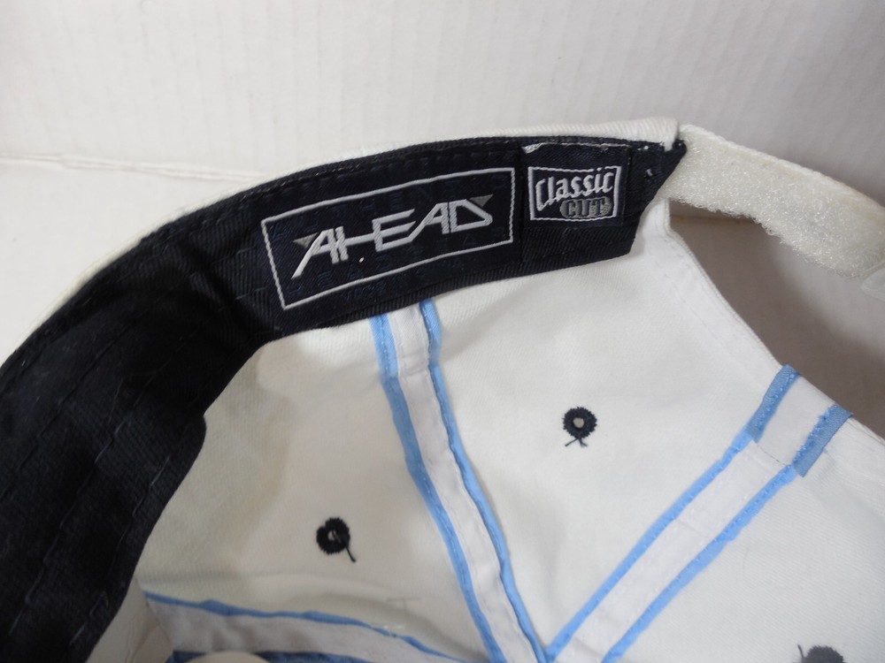 Ahead St. Marlo Classic Cut Strap Back w Tags Hat Cap