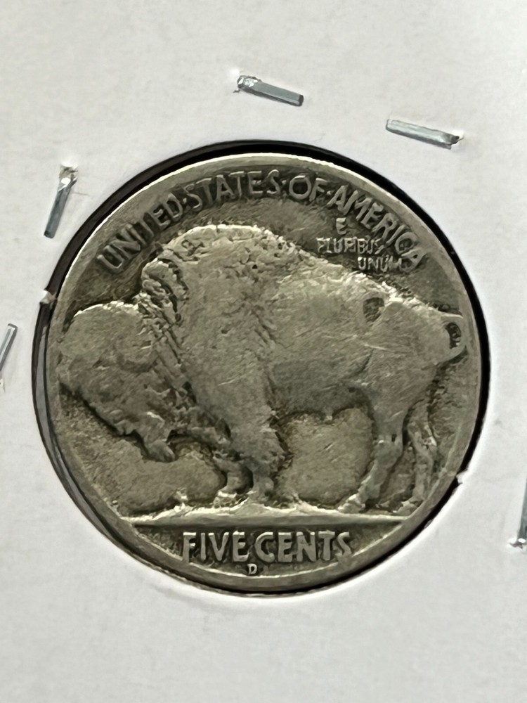 1917-D 5c BUFFALO NICKEL