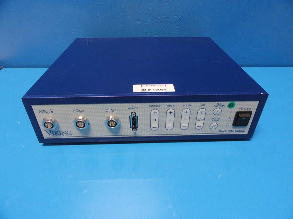 Vision Viking Systems 8180-9 Endosite Digital Central Data Processing Unit~13988