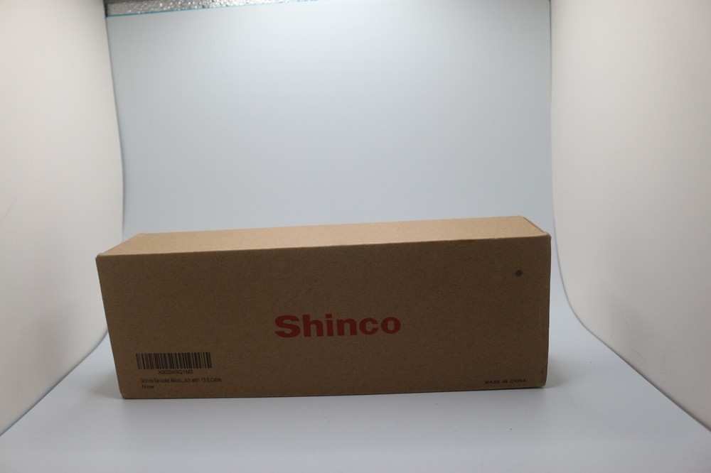 Shinco Karaoke Microphone w/ 13 Ft Cable