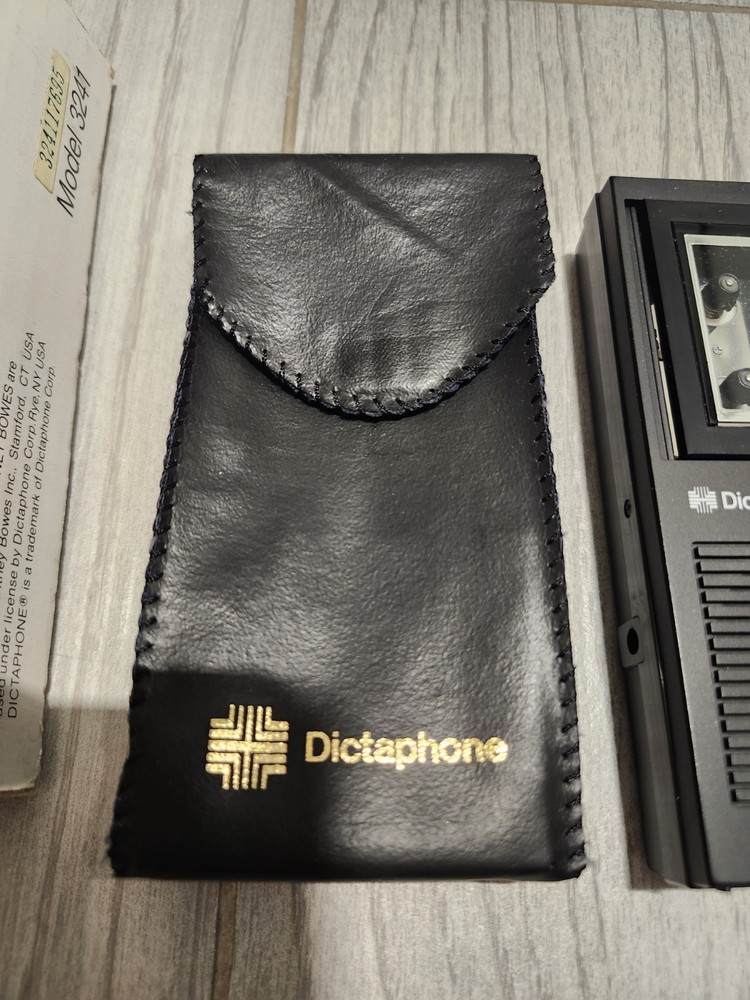 Dictaphone Model 3241 Handheld MicroCassette Tape Player/Recorder Working