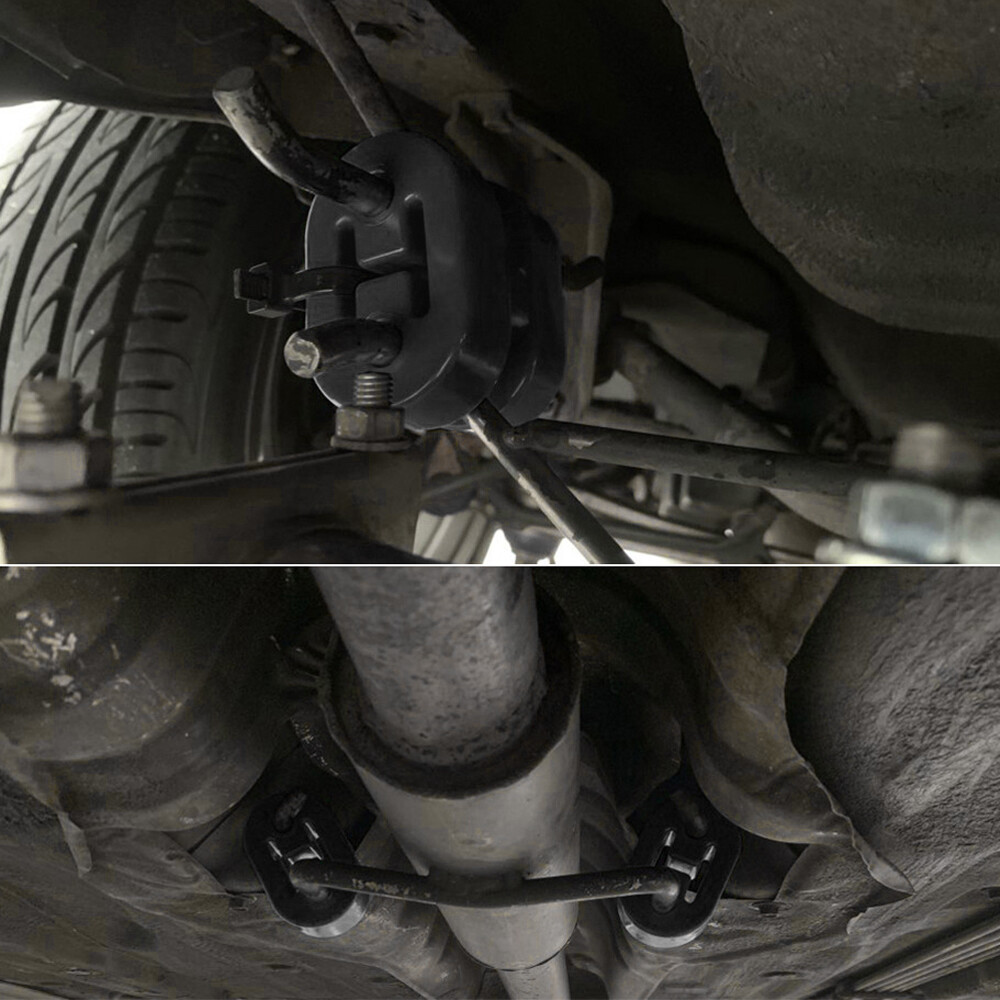 2Pack Heavy Duty Rubber Exhaust Tail Pipe Mount Bracket Hanger Bushing Insulator