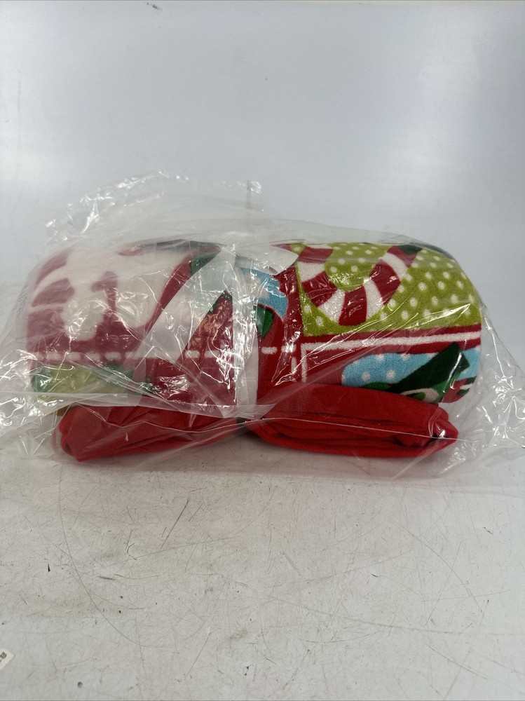 NEW RARE Kohl's Advent Calendar Throw Blanket