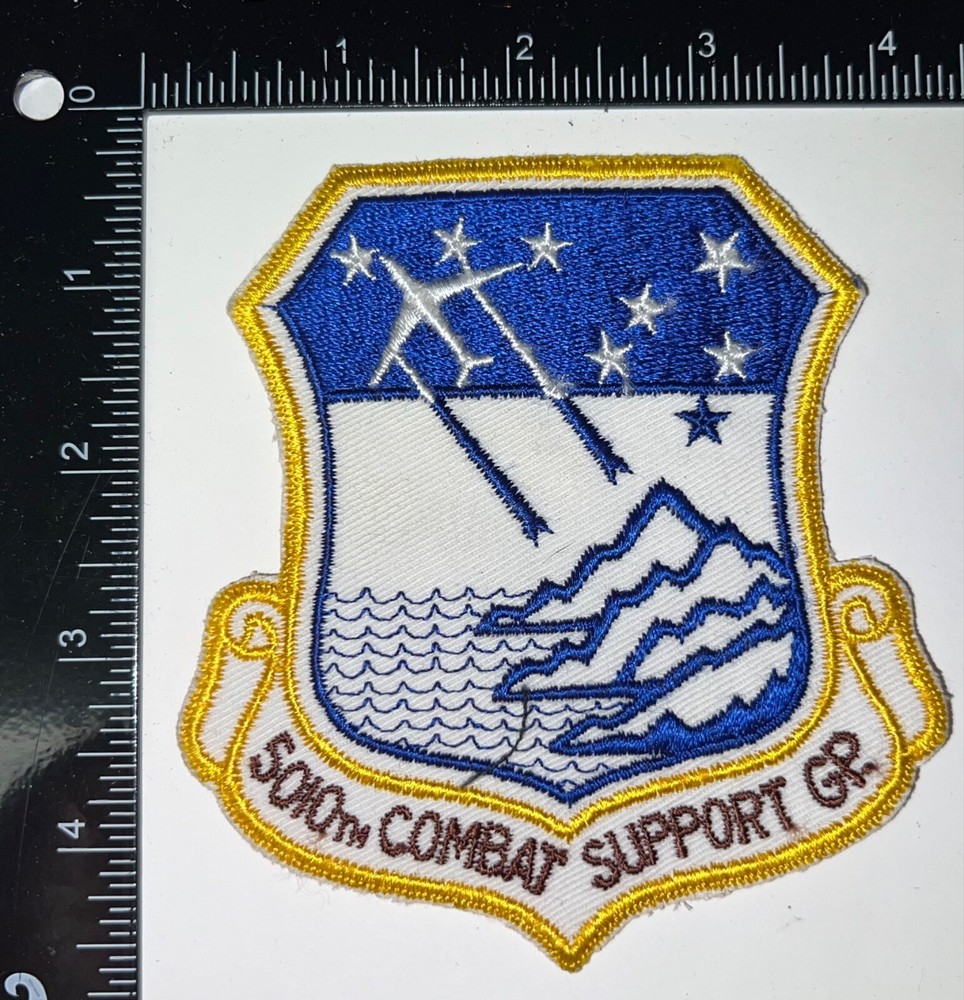 USAF US Air Force 5010th Combat Support Group Patch