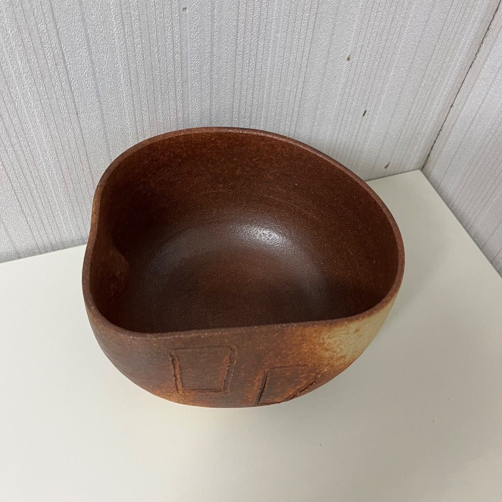 Tea Utensils brown retro swirl