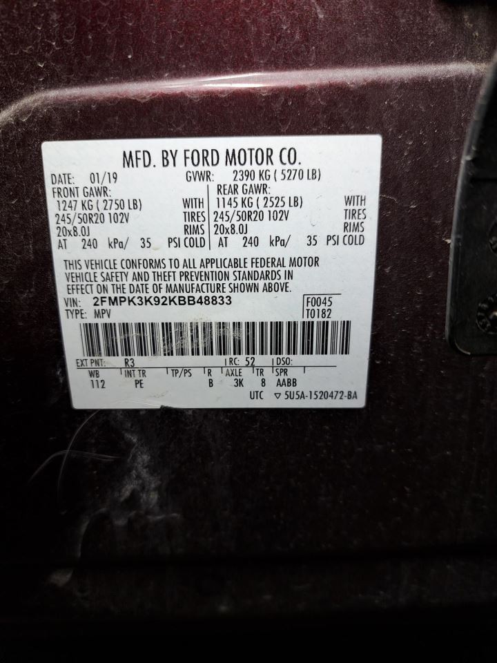 2019 Edge Camera/Projector Sku#4429911