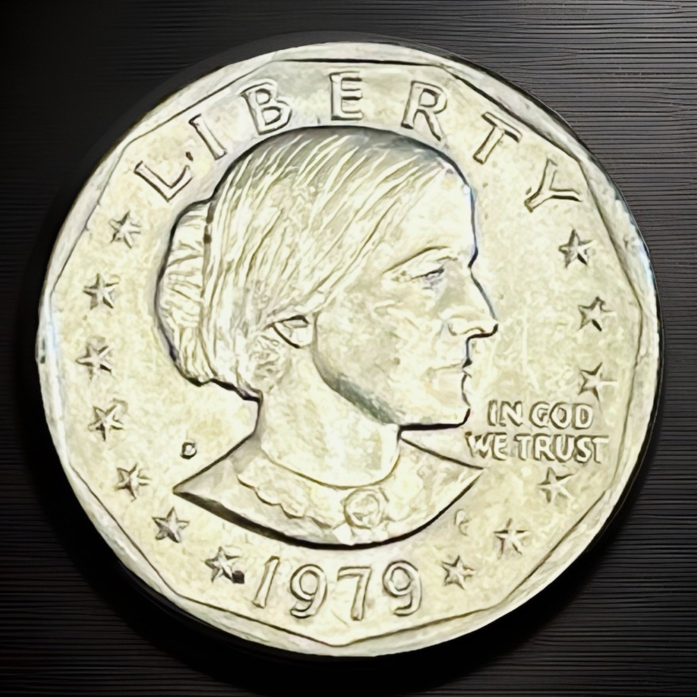 1979 Micro D Susan B Anthony $1 Coin