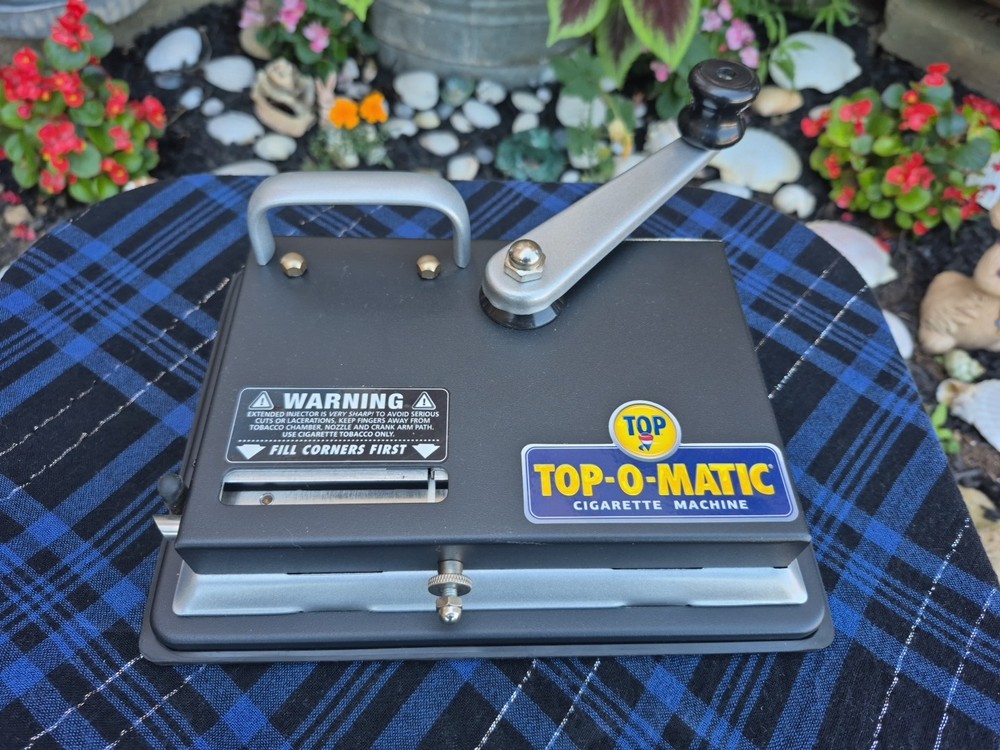Top-O-Matic Collectible Cigarette Making Machine Cigarette Roller  ￼