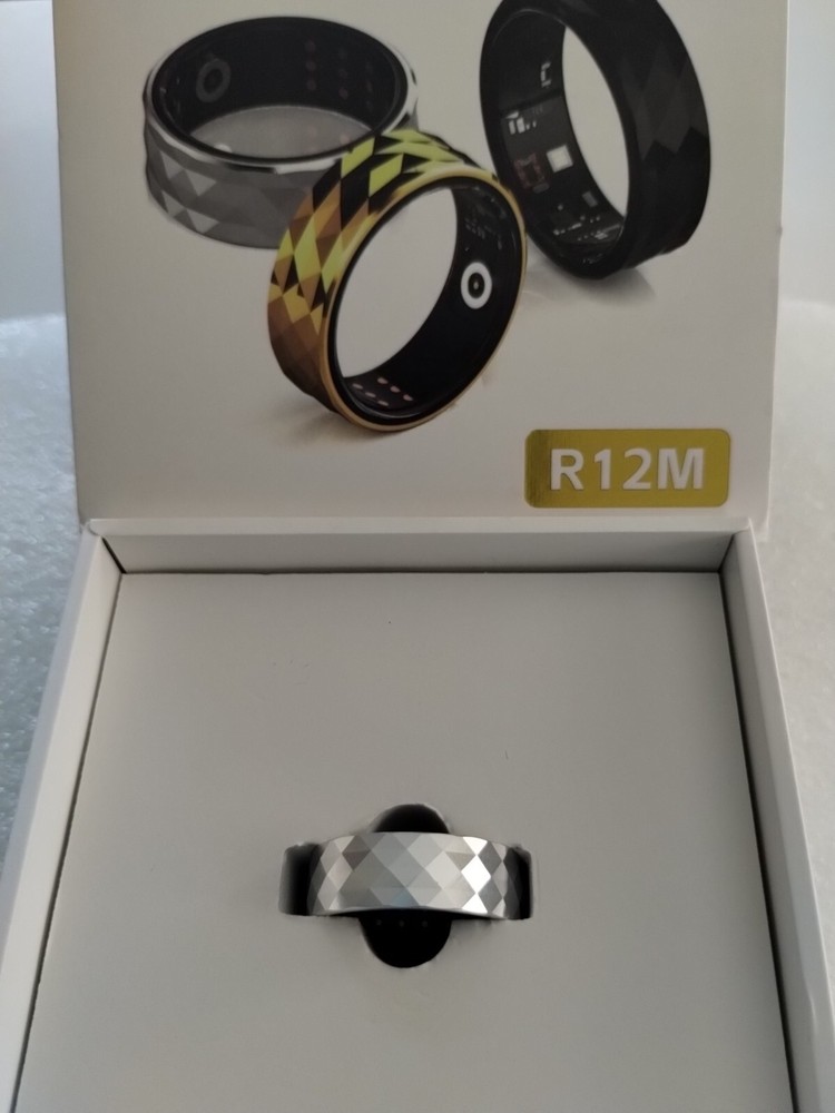 Smart Ring Health Tracker. Heart Rate, Oxygen, Sleep & Mood Tracker, Pedometer