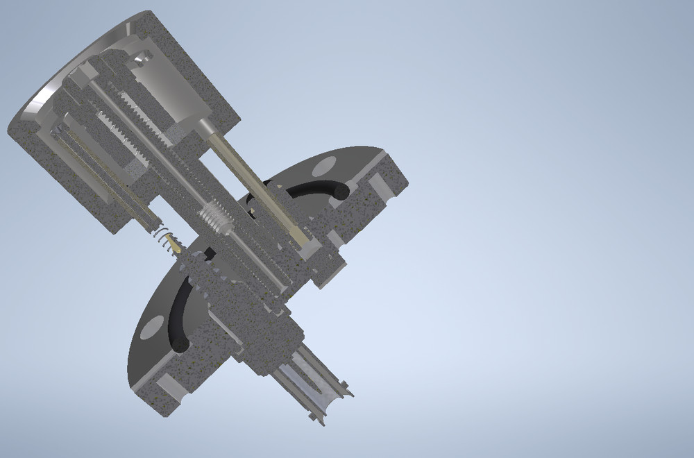 Anode layer ion source plasma sputtering thin film 2.75" conflat SHV baseplate
