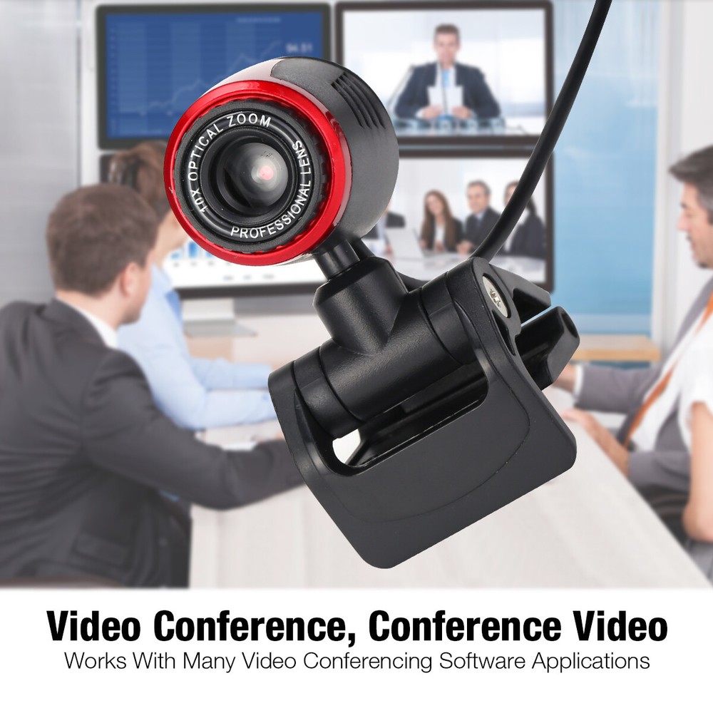 Web Camera With Microphone Professional Full HD Computer/Laptop Webcam USB