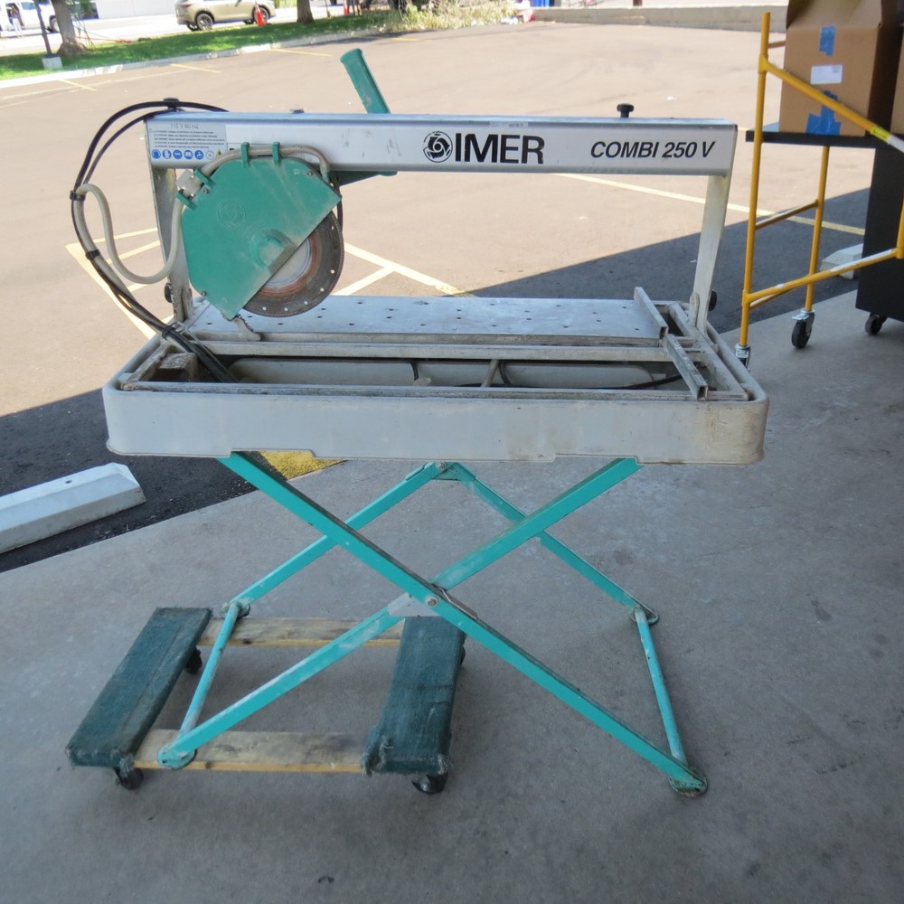 IMER COMBI 250V 10" TILE SAW WITH STAND