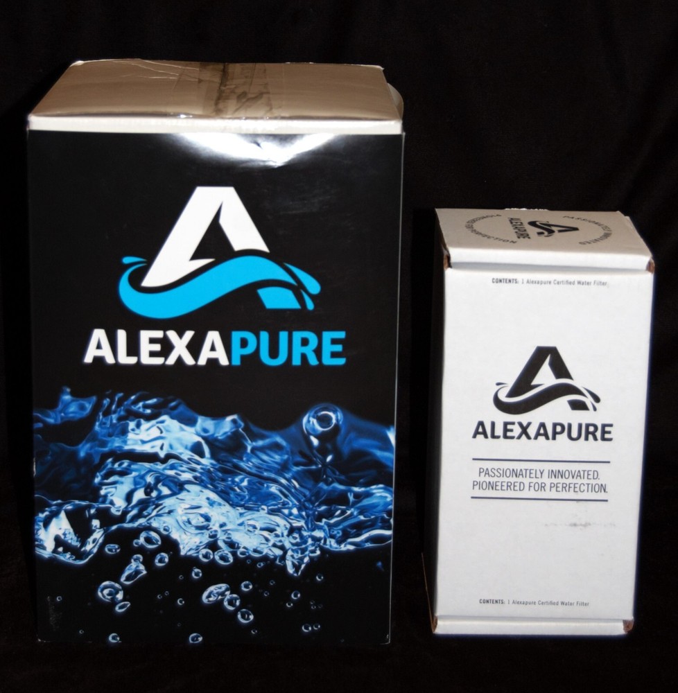 ALEXAPURE Pro Water Countertop Gravity Filtration System + Replacement Filter
